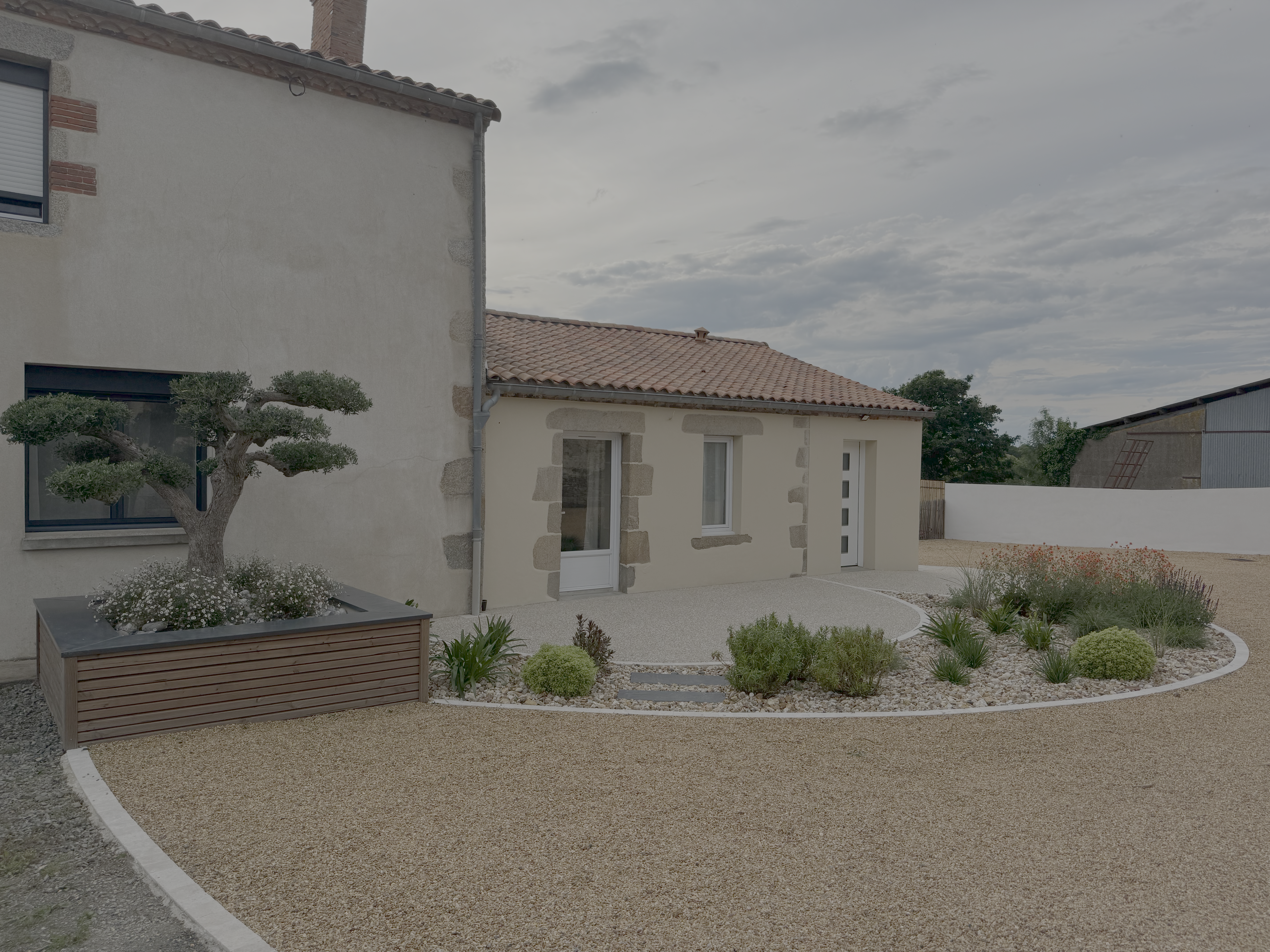 Façade du gîte
